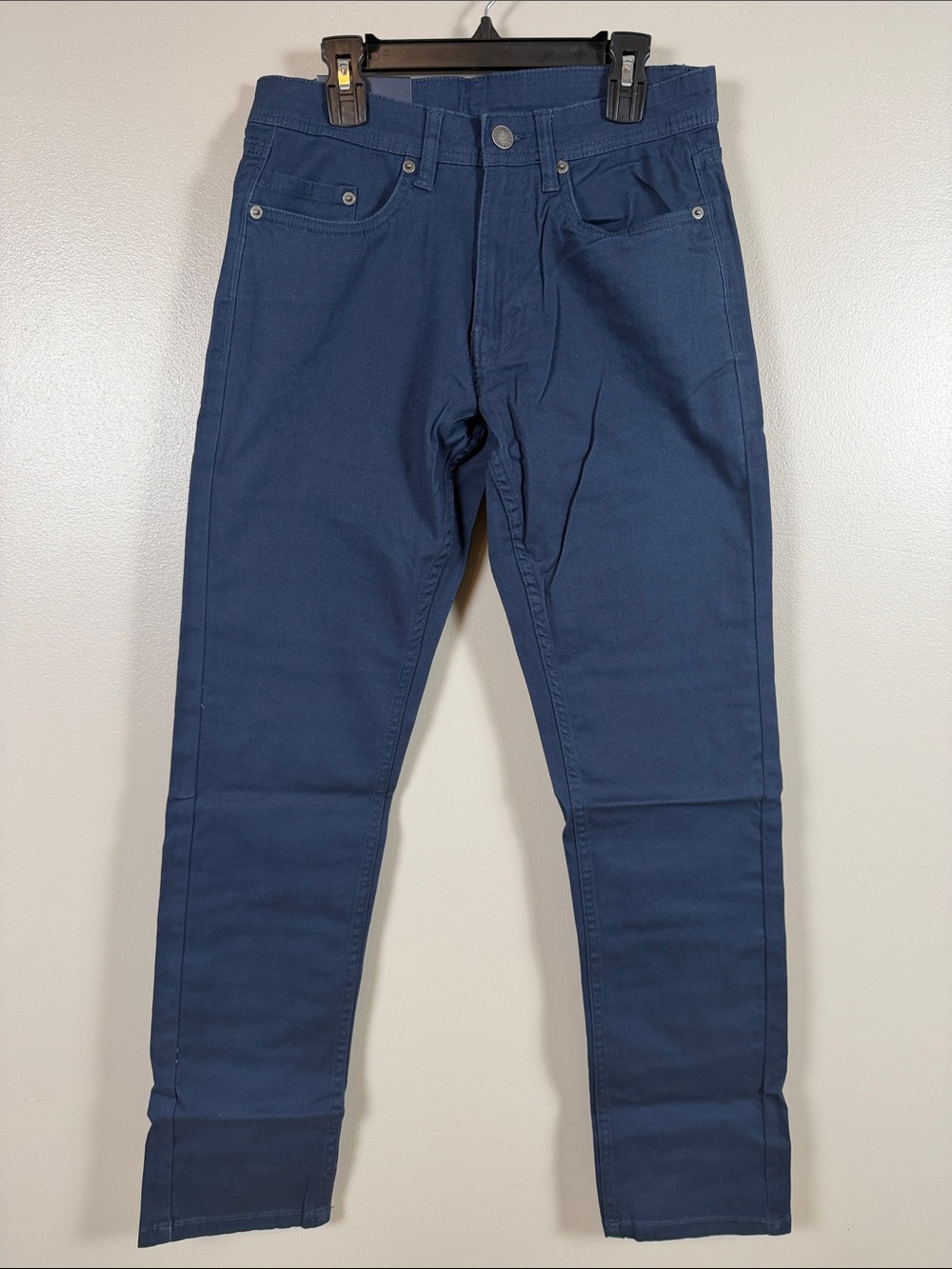 Jachs New York Navy Straight Fit 5 Pocket Pant 28x32